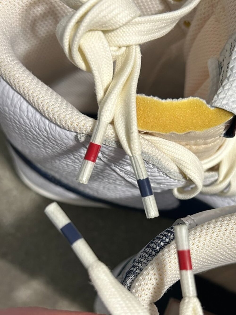 Nike Blazer Mid '77 "Washed Denim" EUC White/Navy/Cream Sneakers Men's Size 6 - Picture 12 of 16